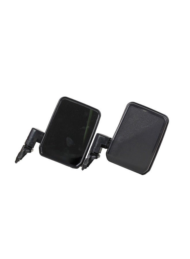 طقم مرايات جانبية سوداء لاند كروزر بيك أب شاص وربع - Image 3